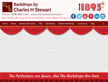 Tablet Screenshot of charleshstewart.com